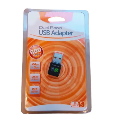 600Mbps WIFI5 USB Wifi Adapter Free Driver