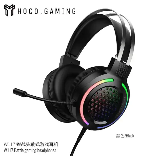 [P000184] HOCO W117 Gaming 3.5mm Headphone